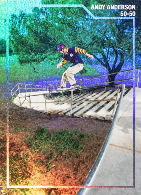 Andy Anderson card example